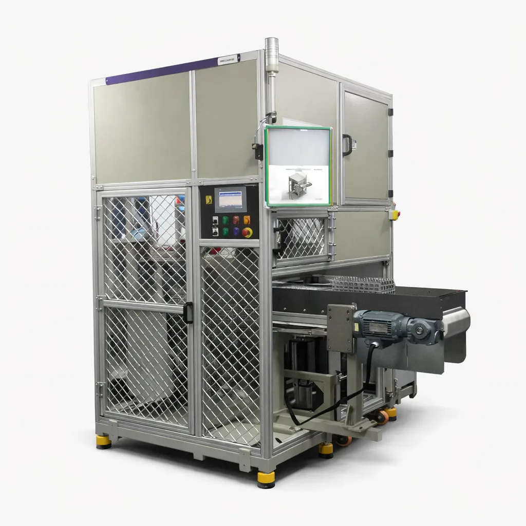 Automated assembly line with inline quality inspection and traceability