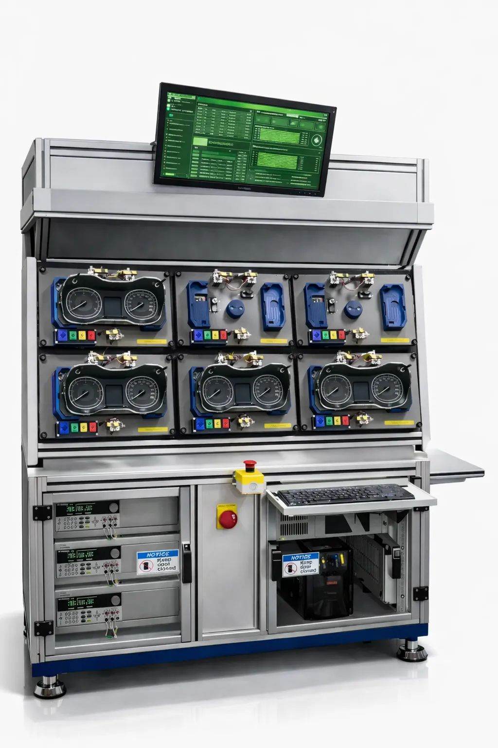 Vibration screening test setup for automotive electronics reliability